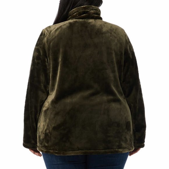 NWT 32 Degrees Ladies' Plush Jacket - Picture 5 of 9